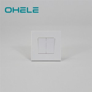 High Performance Types Of Wall Outlet Plugs - 2 Gang switch – Ohom