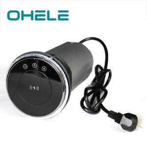 charging tower Motorized pop up socket with USB power outlet smart home automation system solution