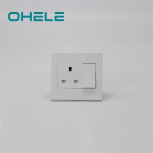 Online Exporter Tiling On An Uneven Wall - 1 Gang Switch + 1 Gang UK Socket – Ohom