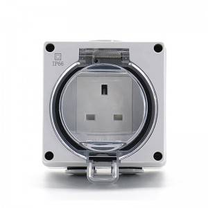 Reasonable price Waterproof Electrical Outlet - IP66 Waterproof 1 Gang UK socke – Ohom