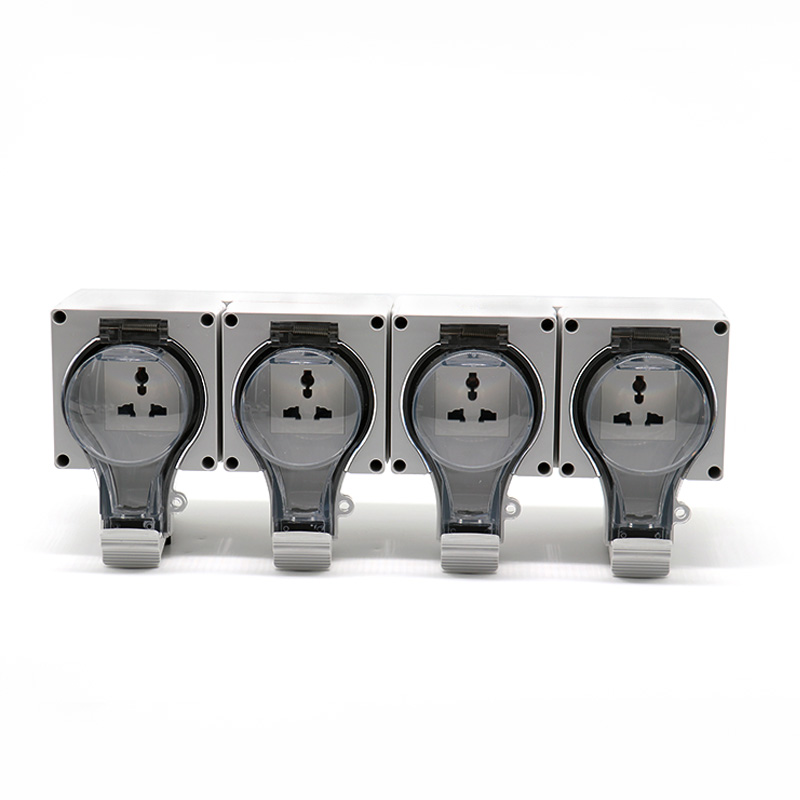 Factory Outlets Surface Mount Electrical Outlet - 4 Gang Multi-function Socket – Ohom