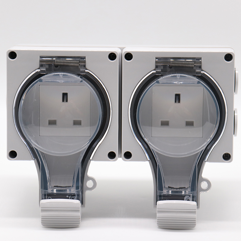 Male Threaded Nipple Light Switches And Sockets - 2 Gang UK Socket – Ohom