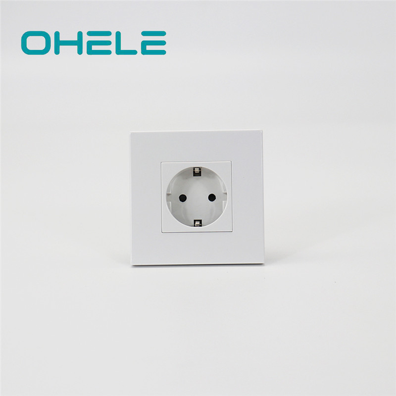 Hot New Products Usb Plug Socket - 1 Gang German(EU) Socket – Ohom
