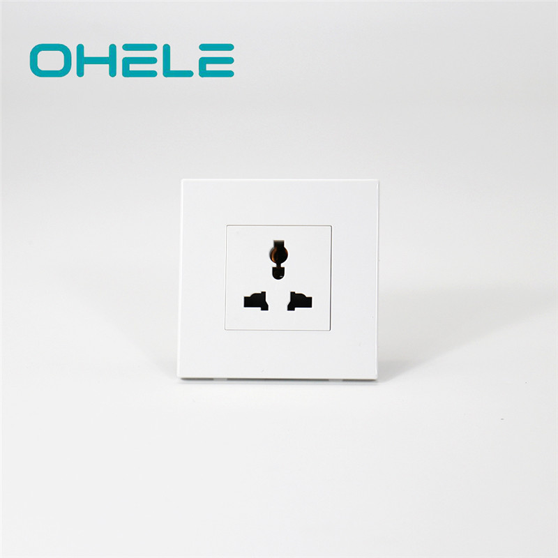 China Gold Supplier for Wall Outlet Splitter - 1 Gang Multi-function Socket – Ohom